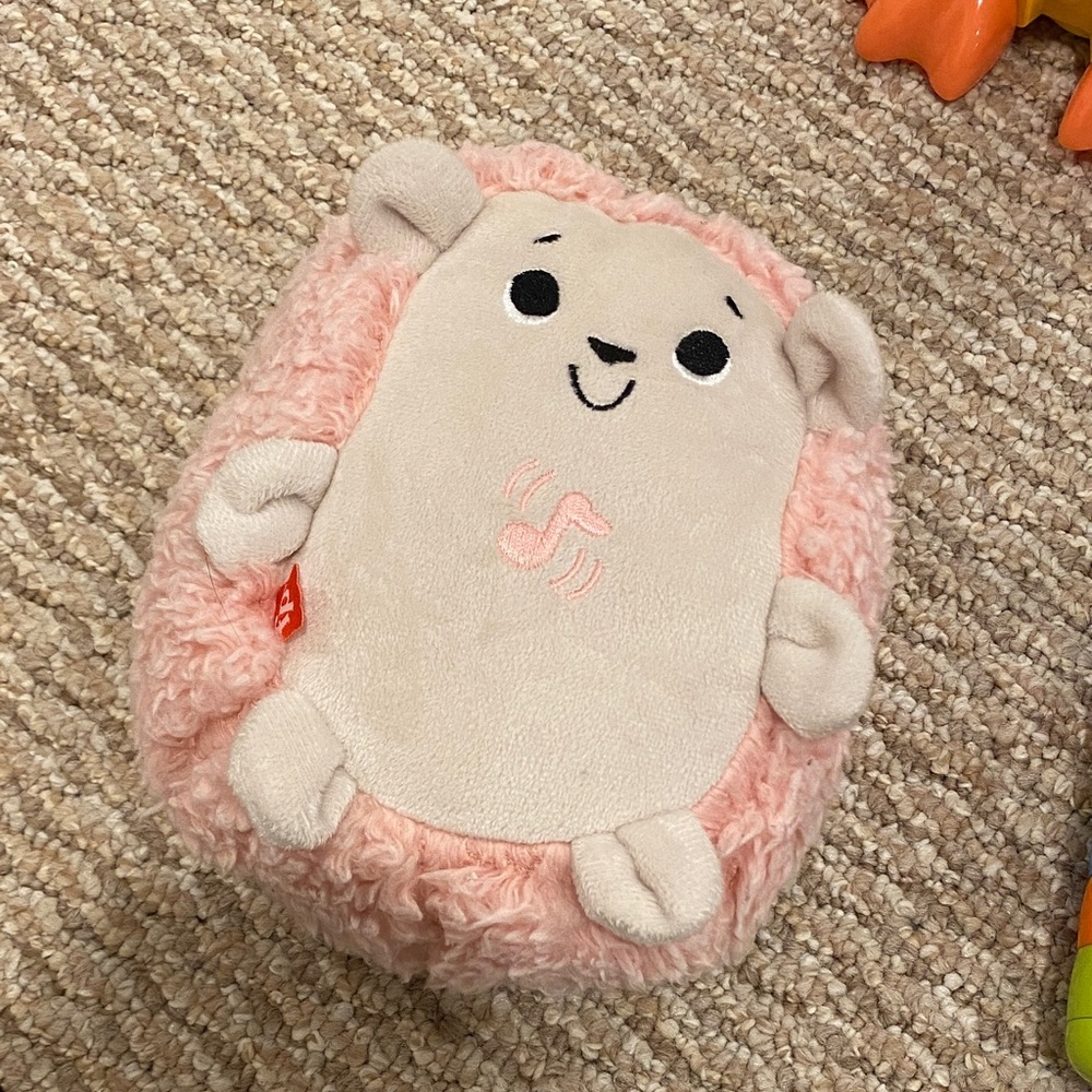 Lot of 4 Baby Toys Penguin Dinosaur Interactive Book and Soothing Hedgehog - Picture 11 of 15